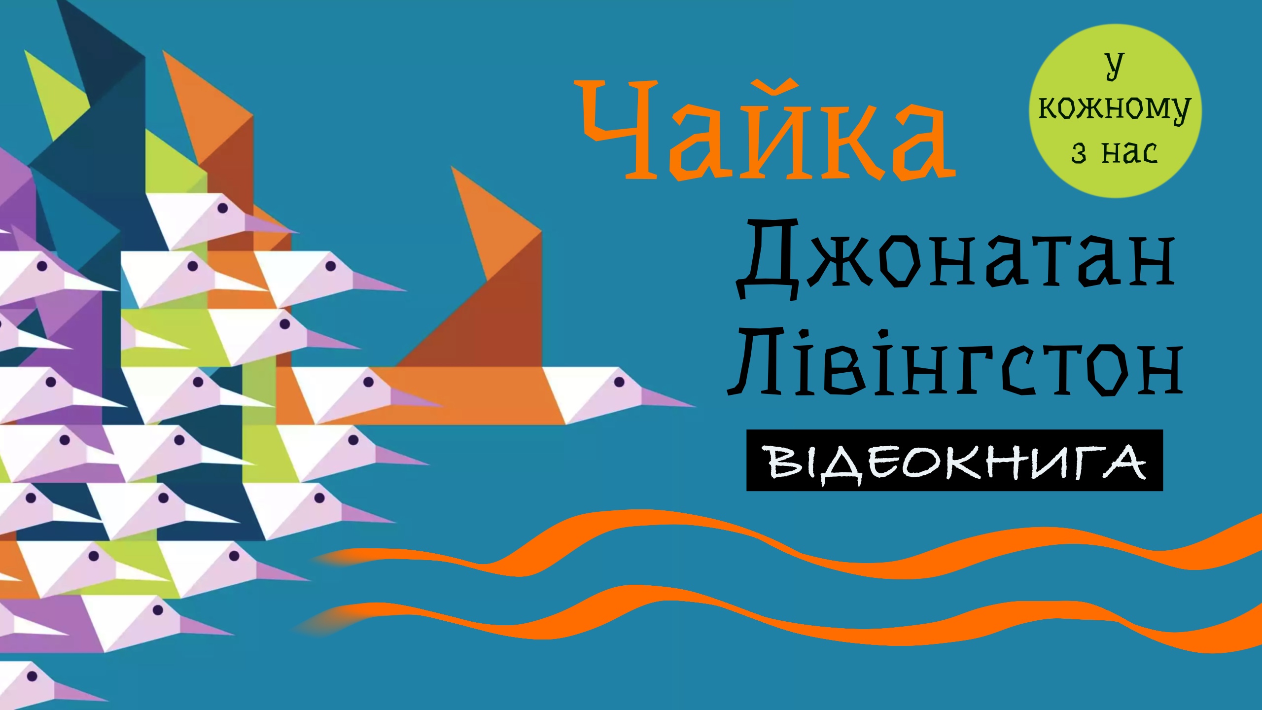 Обкладинка відеокниги: "Чайка Джонатан Лівінгстон"